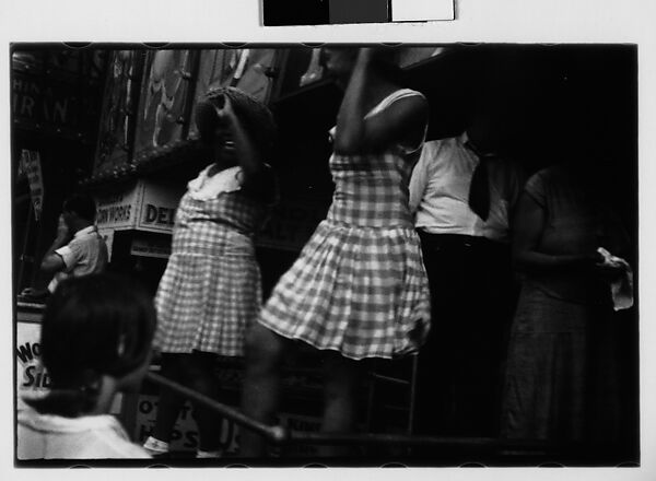 [Three 35mm Film Frames: World Circus Sideshow Dancers, New York], Walker Evans (American, St. Louis, Missouri 1903–1975 New Haven, Connecticut), Film negative