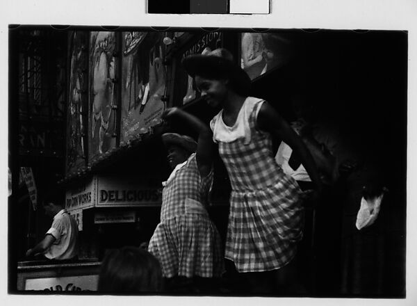 [Three 35mm Film Frames: World Circus Sideshow Dancers, New York], Walker Evans (American, St. Louis, Missouri 1903–1975 New Haven, Connecticut), Film negative 
