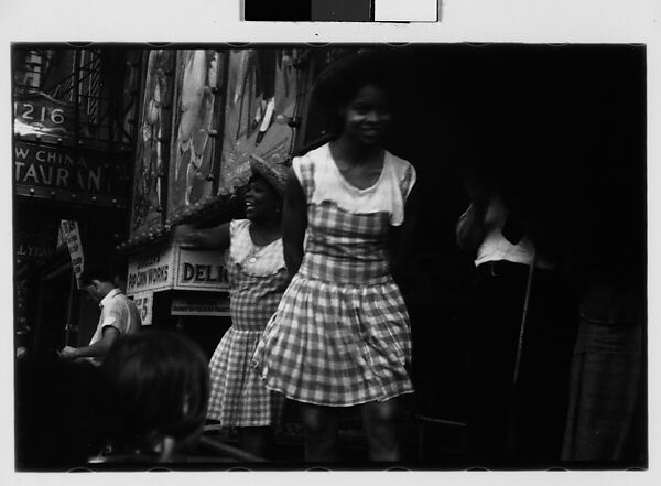 [Three 35mm Film Frames: World Circus Sideshow Dancers, New York], Walker Evans (American, St. Louis, Missouri 1903–1975 New Haven, Connecticut), Film negative