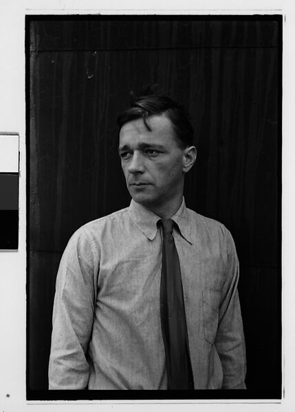 [Five 35mm Film Frames: Self-portrait on Roof of 441 East 92nd Street, New York City], Walker Evans (American, St. Louis, Missouri 1903–1975 New Haven, Connecticut), Film negative