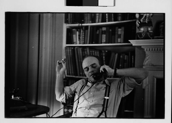 [Six 35mm Film Frames: Charles Fuller on Telephone], Walker Evans (American, St. Louis, Missouri 1903–1975 New Haven, Connecticut), Film negative