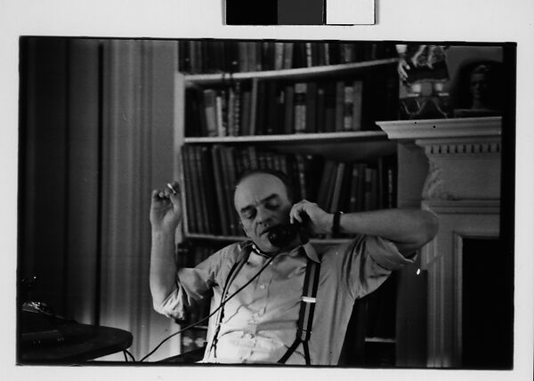 [Six 35mm Film Frames: Charles Fuller on Telephone], Walker Evans (American, St. Louis, Missouri 1903–1975 New Haven, Connecticut), Film negative