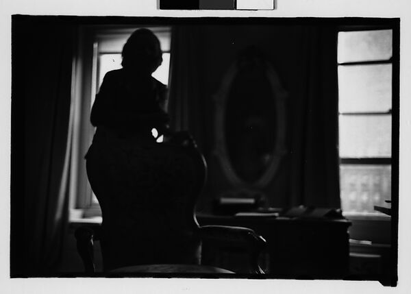 [Four 35mm Film Frames: Anna Kavan, Living Room Interior], Walker Evans (American, St. Louis, Missouri 1903–1975 New Haven, Connecticut), Film negative 