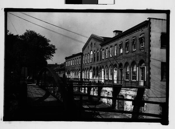 [Waterfront Building with Footbridges, Savannah, Georgia]