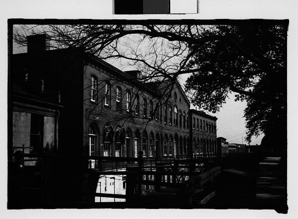 [Chamber of Commerce Building, Savannah, Georgia], Walker Evans (American, St. Louis, Missouri 1903–1975 New Haven, Connecticut), Film negative 