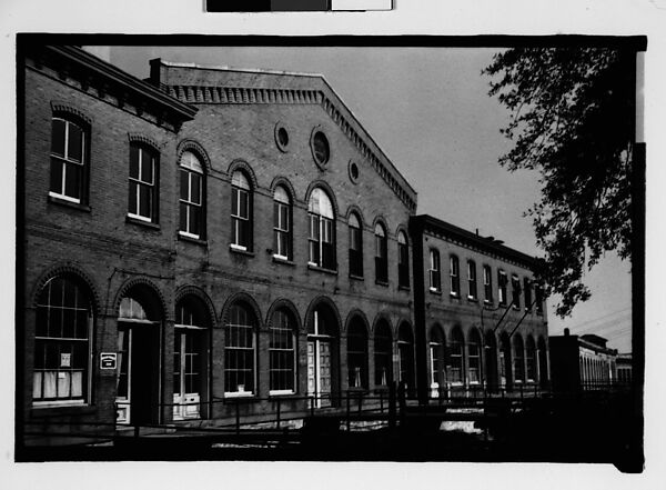 [Chamber of Commerce Building, Savannah, Georgia], Walker Evans (American, St. Louis, Missouri 1903–1975 New Haven, Connecticut), Film negative 