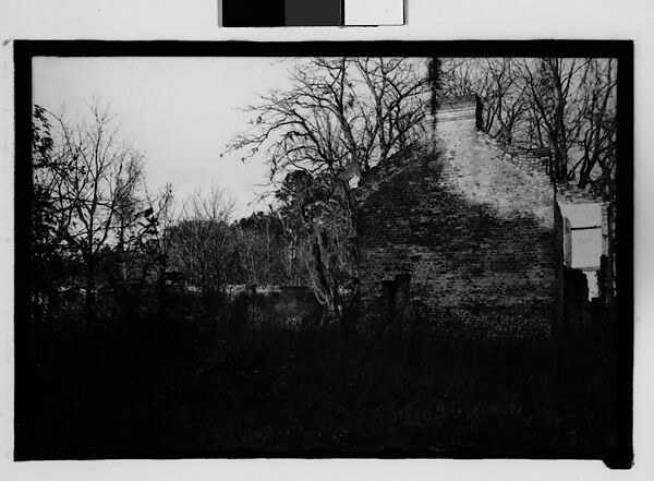 [Brick Slave Cabins, Savannah Vicinity, Georgia]