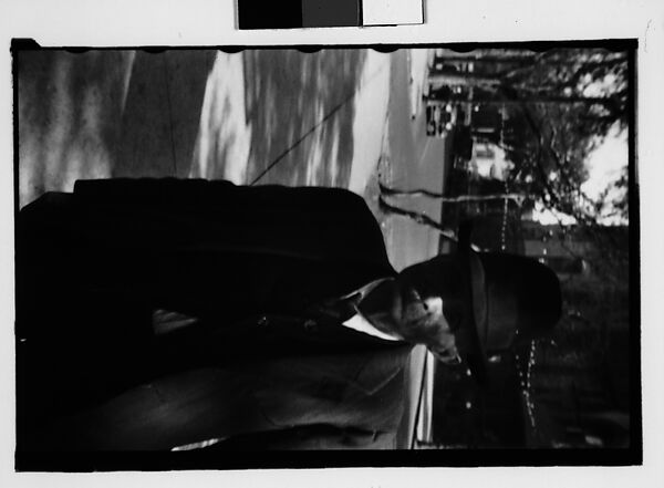 [Elderly Man on Street, Savannah, Georgia], Walker Evans (American, St. Louis, Missouri 1903–1975 New Haven, Connecticut), Film negative 