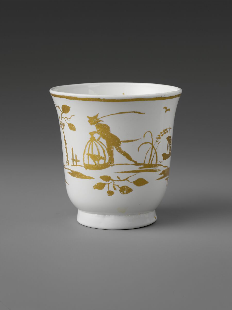 Cup, Opaque glass, Italian or German