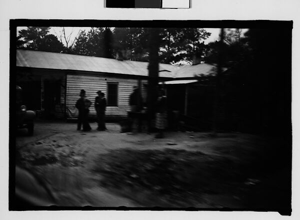 [Filling Station Scene, From Moving Car, Mobile, Alabama]