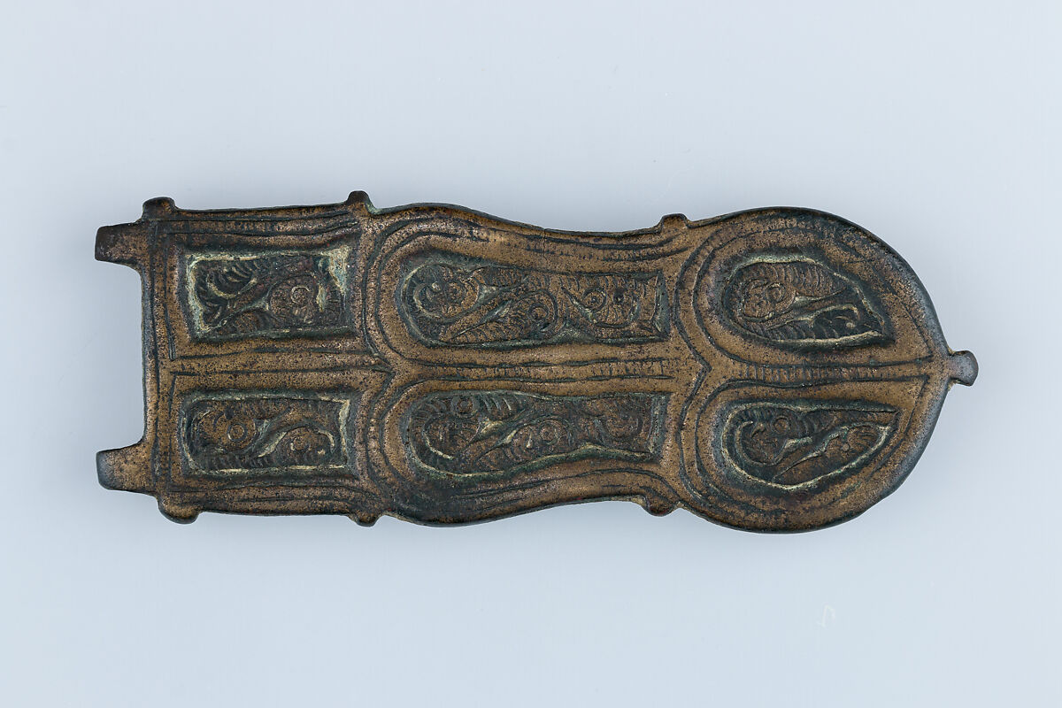 Buckle Shank, Copper alloy, Visigothic 