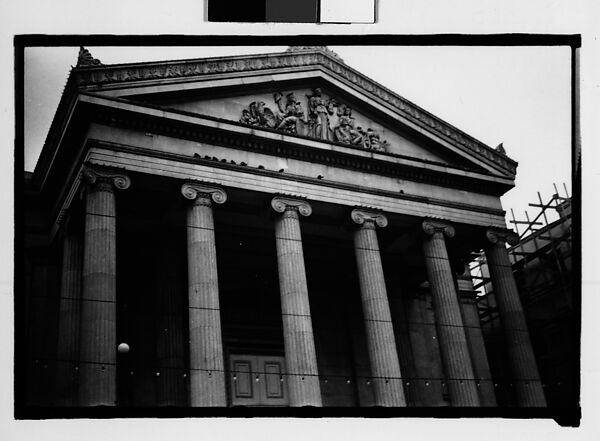 [Second Municipality Hall, St. Charles Street, New Orleans, Louisiana], Walker Evans (American, St. Louis, Missouri 1903–1975 New Haven, Connecticut), Film negative 