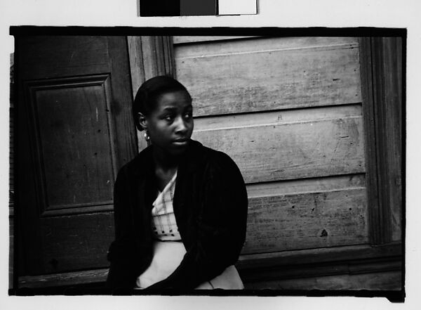 [Woman in French Quarter, New Orleans, Louisiana]