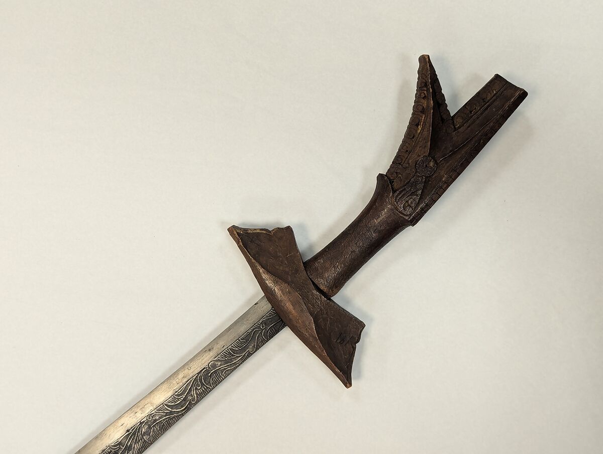 Sword (Kampilan), Steel, wood, Philippine