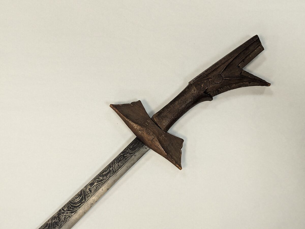 Sword (Kampilan), Steel, wood, Philippine