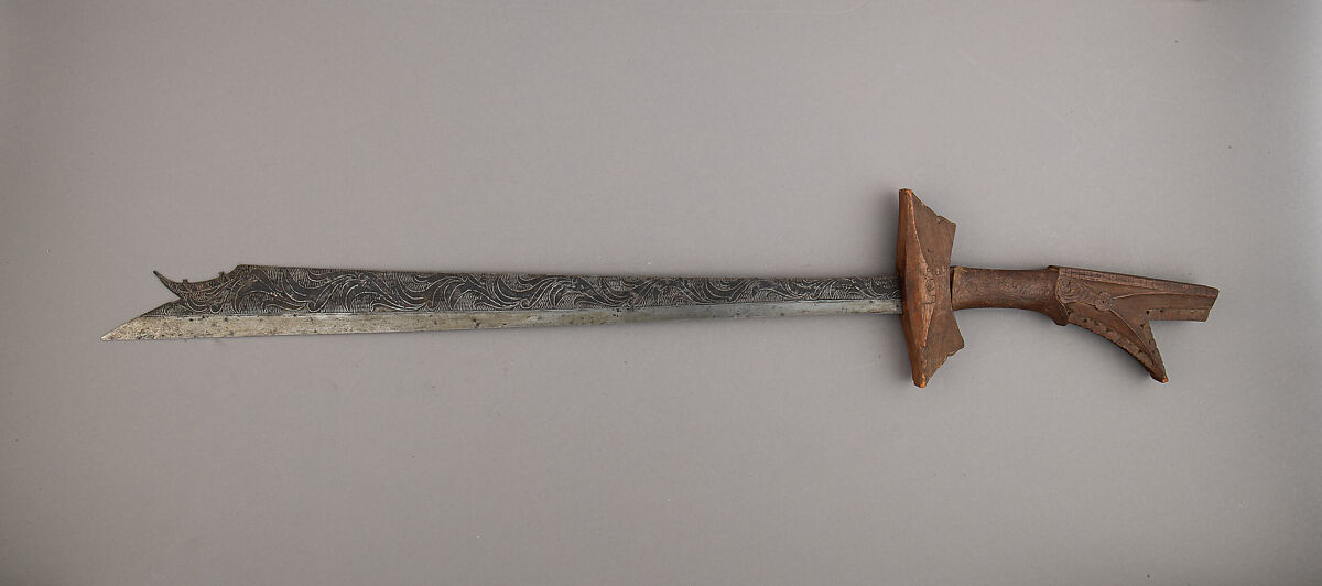 Sword (Kampilan), Steel, wood, Philippine