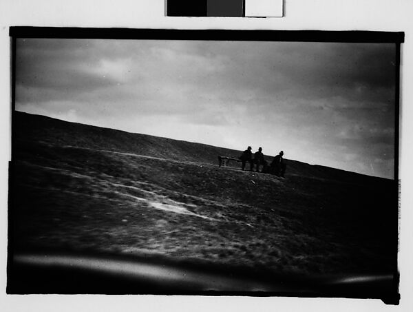 Walker Evans | [People Seated on Levee Bench, From Moving Automobile ...