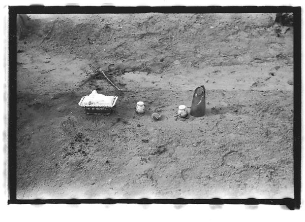 [Grave with Salt and Pepper Shakers on Plot, Alabama], Walker Evans (American, St. Louis, Missouri 1903–1975 New Haven, Connecticut), Film negative 