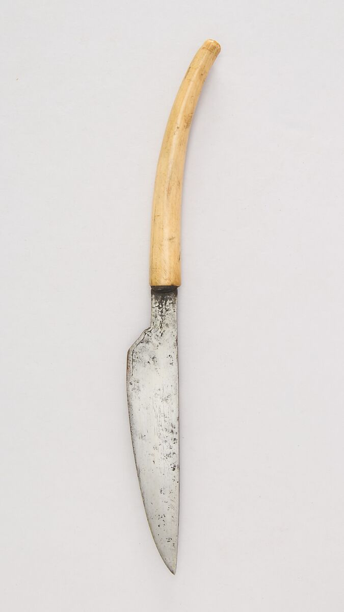 Knife, Bone, steel, Philippine, Sulu 