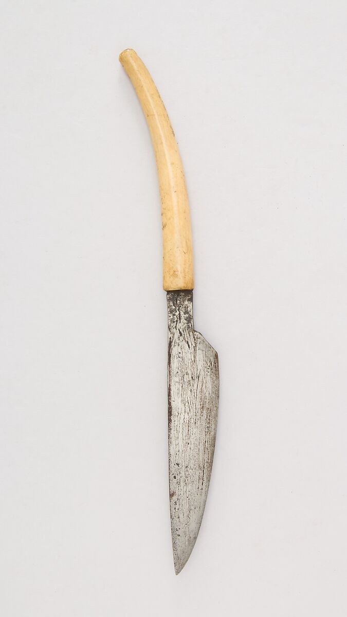 Knife, Bone, steel, Philippine, Sulu