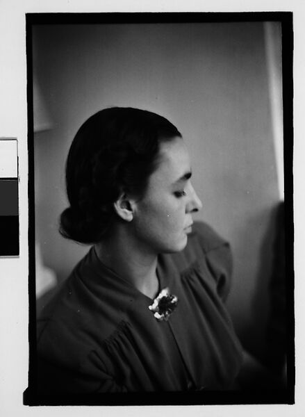 [Thirty-Six 35mm Film Frames on Uncut Roll: Portraits of Ursula and Dorothy Bitter], Walker Evans (American, St. Louis, Missouri 1903–1975 New Haven, Connecticut), Film negative