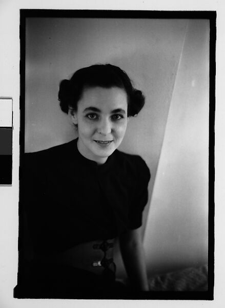 [Thirty-Five 35mm Film Frames on Uncut Roll: 32 Portraits of Dorothy Bitter, 2 Portraits of Gifford Cochran on Roof of 441 East 92nd Street, NYC, and 1 Portrait of Unidentified Child], Walker Evans (American, St. Louis, Missouri 1903–1975 New Haven, Connecticut), Film negative