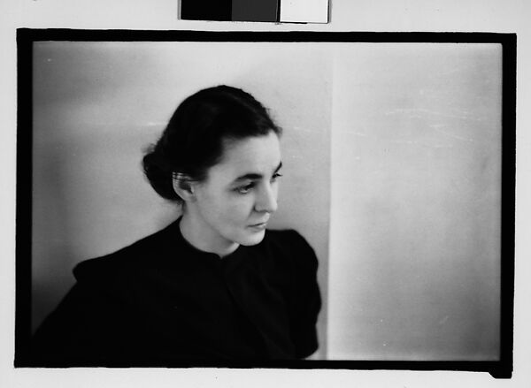 [Thirty-Five 35mm Film Frames on Uncut Roll: 32 Portraits of Dorothy Bitter, 2 Portraits of Gifford Cochran on Roof of 441 East 92nd Street, NYC, and 1 Portrait of Unidentified Child], Walker Evans (American, St. Louis, Missouri 1903–1975 New Haven, Connecticut), Film negative