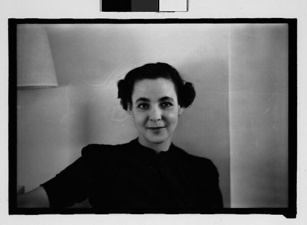 [Thirty-Five 35mm Film Frames on Uncut Roll: 32 Portraits of Dorothy Bitter, 2 Portraits of Gifford Cochran on Roof of 441 East 92nd Street, NYC, and 1 Portrait of Unidentified Child], Walker Evans (American, St. Louis, Missouri 1903–1975 New Haven, Connecticut), Film negative