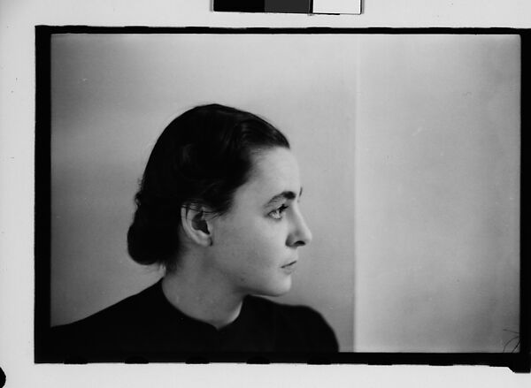 [Thirty-Five 35mm Film Frames on Uncut Roll: 32 Portraits of Dorothy Bitter, 2 Portraits of Gifford Cochran on Roof of 441 East 92nd Street, NYC, and 1 Portrait of Unidentified Child], Walker Evans (American, St. Louis, Missouri 1903–1975 New Haven, Connecticut), Film negative