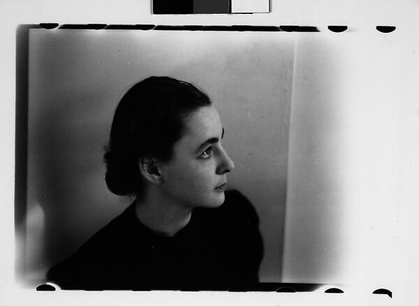 [Thirty-Five 35mm Film Frames on Uncut Roll: 32 Portraits of Dorothy Bitter, 2 Portraits of Gifford Cochran on Roof of 441 East 92nd Street, NYC, and 1 Portrait of Unidentified Child], Walker Evans (American, St. Louis, Missouri 1903–1975 New Haven, Connecticut), Film negative