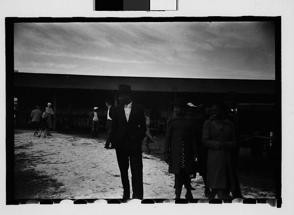 [Twenty-Nine 35mm Film Frames on Uncut Roll: Ringling Brothers Circus, Sarasota, Florida], Walker Evans (American, St. Louis, Missouri 1903–1975 New Haven, Connecticut), Film negative