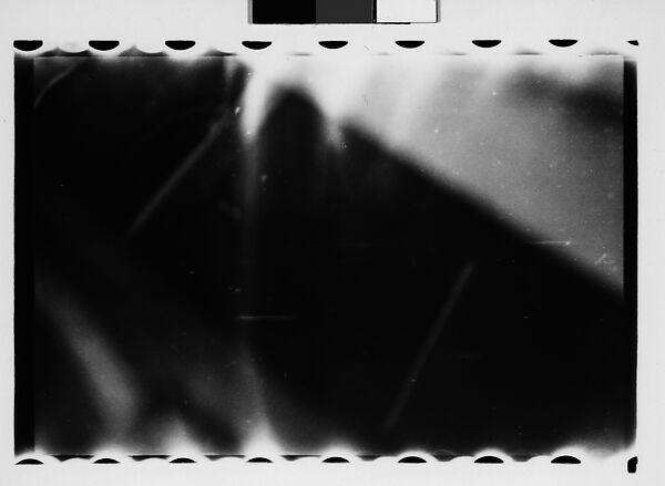 [Thirty-One 35mm Film Frames on Uncut Roll: 4 Views of Circus Storehouse Interior and 24 Studies of Elephants in Ringling Brothers Circus Winter Quarters, Sarasota, Florida, and 3 Test Frames], Walker Evans (American, St. Louis, Missouri 1903–1975 New Haven, Connecticut), Film negative