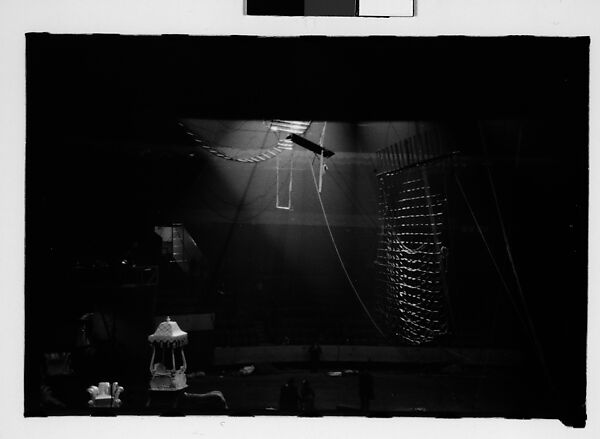 [Thirty-Four 35mm Film Frames on Uncut Roll of a Circus Performing at the Arena at Madison Square Garden, New York City, Including Trapeze and Animal Acts], Walker Evans (American, St. Louis, Missouri 1903–1975 New Haven, Connecticut), Film negative