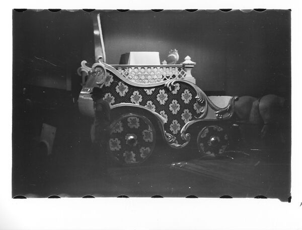 [Thirty-Seven 35mm Film Frames on Uncut Roll of a Circus at Madison Square Garden, New York City, Including Performers and Stage Crew During Rehearsal and Set-Up, and Prop Studies], Walker Evans (American, St. Louis, Missouri 1903–1975 New Haven, Connecticut), Film negative