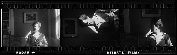 [Three 35mm Film Frames: Herbert Mayer], Walker Evans (American, St. Louis, Missouri 1903–1975 New Haven, Connecticut), Film negative