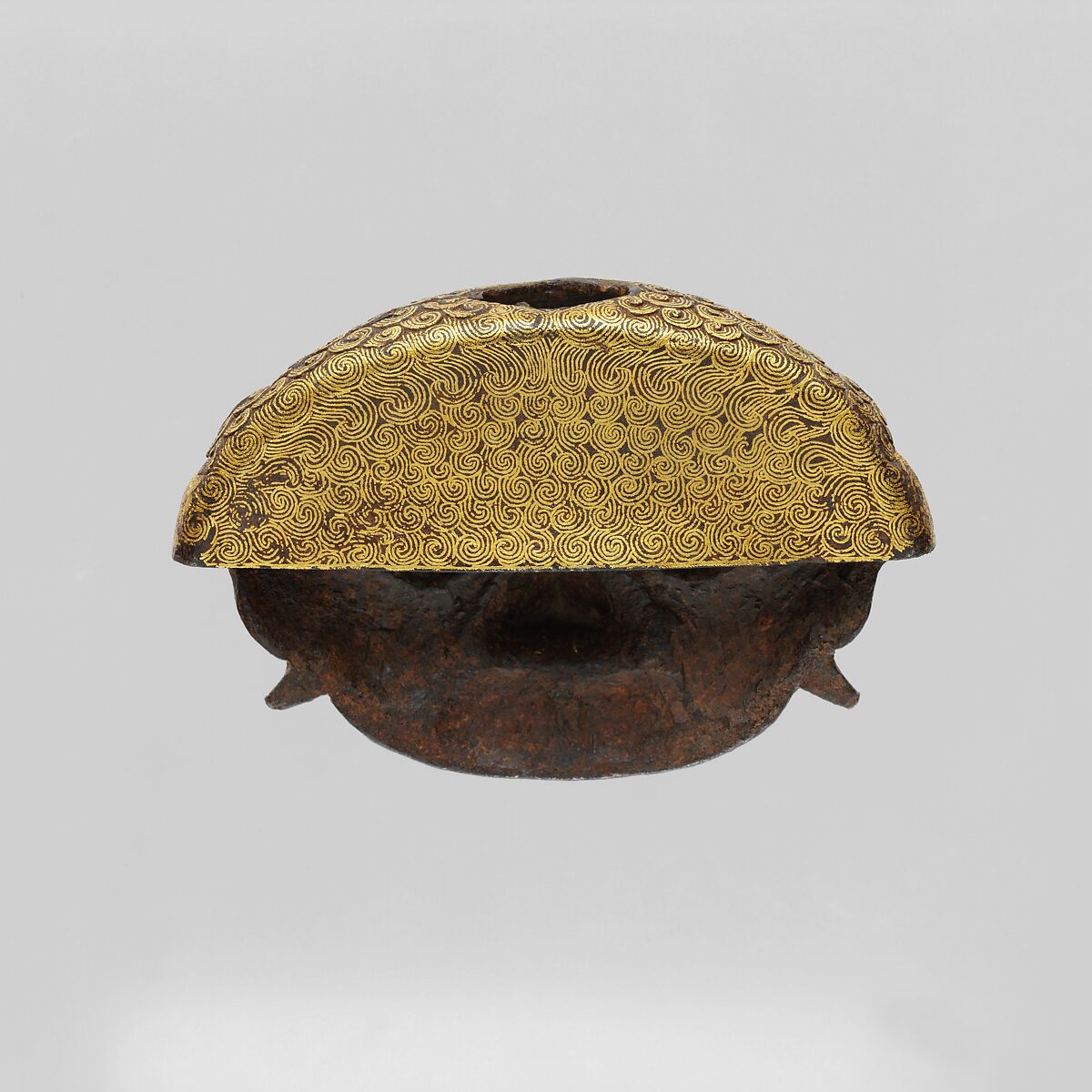 Sword Guard, Iron, gold, silver, copper, Tibetan or Chinese