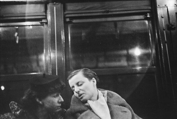 [Three 35mm Film Frames: Subway Passengers, New York City: Two Women], Walker Evans (American, St. Louis, Missouri 1903–1975 New Haven, Connecticut), Film negative