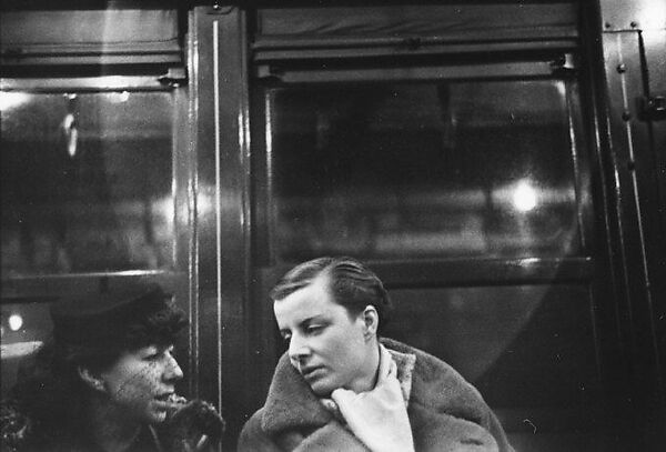 [Three 35mm Film Frames: Subway Passengers, New York City: Two Women], Walker Evans (American, St. Louis, Missouri 1903–1975 New Haven, Connecticut), Film negative