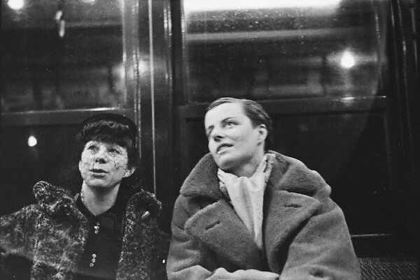 [Three 35mm Film Frames: Subway Passengers, New York City: Two Women], Walker Evans (American, St. Louis, Missouri 1903–1975 New Haven, Connecticut), Film negative