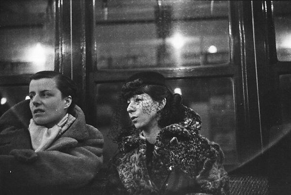 [Three 35mm Film Frames: Subway Passengers, New York City: Two Women], Walker Evans (American, St. Louis, Missouri 1903–1975 New Haven, Connecticut), Film negative