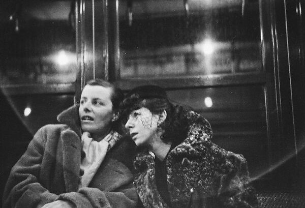 [Three 35mm Film Frames: Subway Passengers, New York City: Women], Walker Evans (American, St. Louis, Missouri 1903–1975 New Haven, Connecticut), Film negative