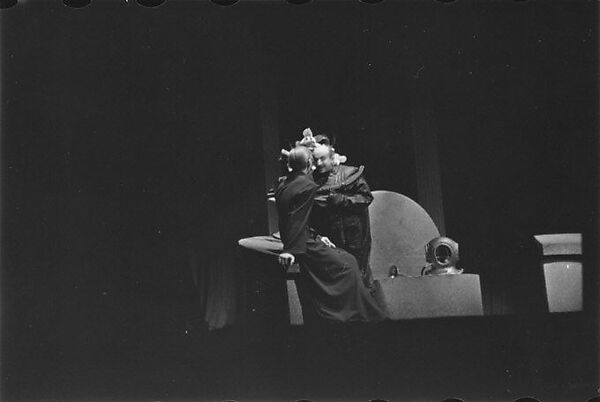 [Three 35mm Film Frames: Play Rehearsal Scene], Walker Evans (American, St. Louis, Missouri 1903–1975 New Haven, Connecticut), Film negative