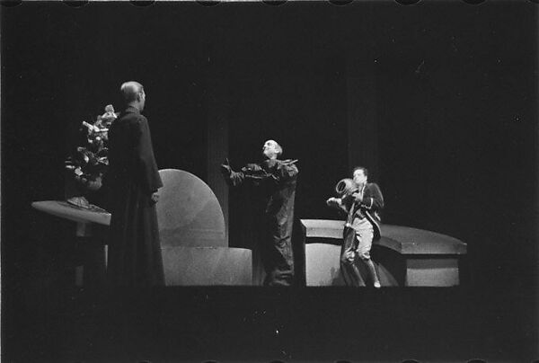 [Three 35mm Film Frames: Play Rehearsal Scene], Walker Evans (American, St. Louis, Missouri 1903–1975 New Haven, Connecticut), Film negative 