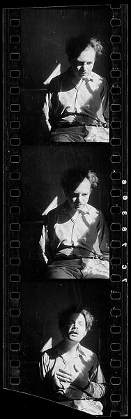 [Three 35mm Film Frames: Herbert Mayer], Walker Evans (American, St. Louis, Missouri 1903–1975 New Haven, Connecticut), Film negative