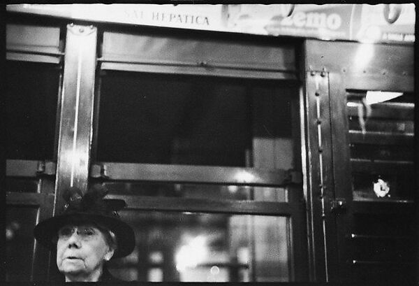 [Five 35mm Film Frames: Subway Passengers, New York City: Elderly Woman, Mother and Daughter], Walker Evans (American, St. Louis, Missouri 1903–1975 New Haven, Connecticut), Film negative