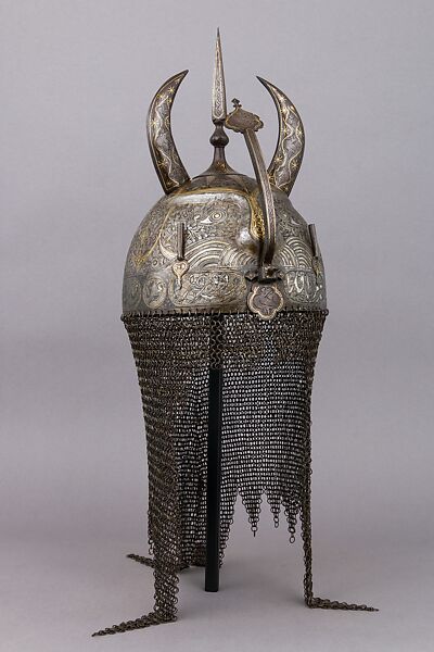 Helmet (Khula Khud) | Persian | The Metropolitan Museum of Art