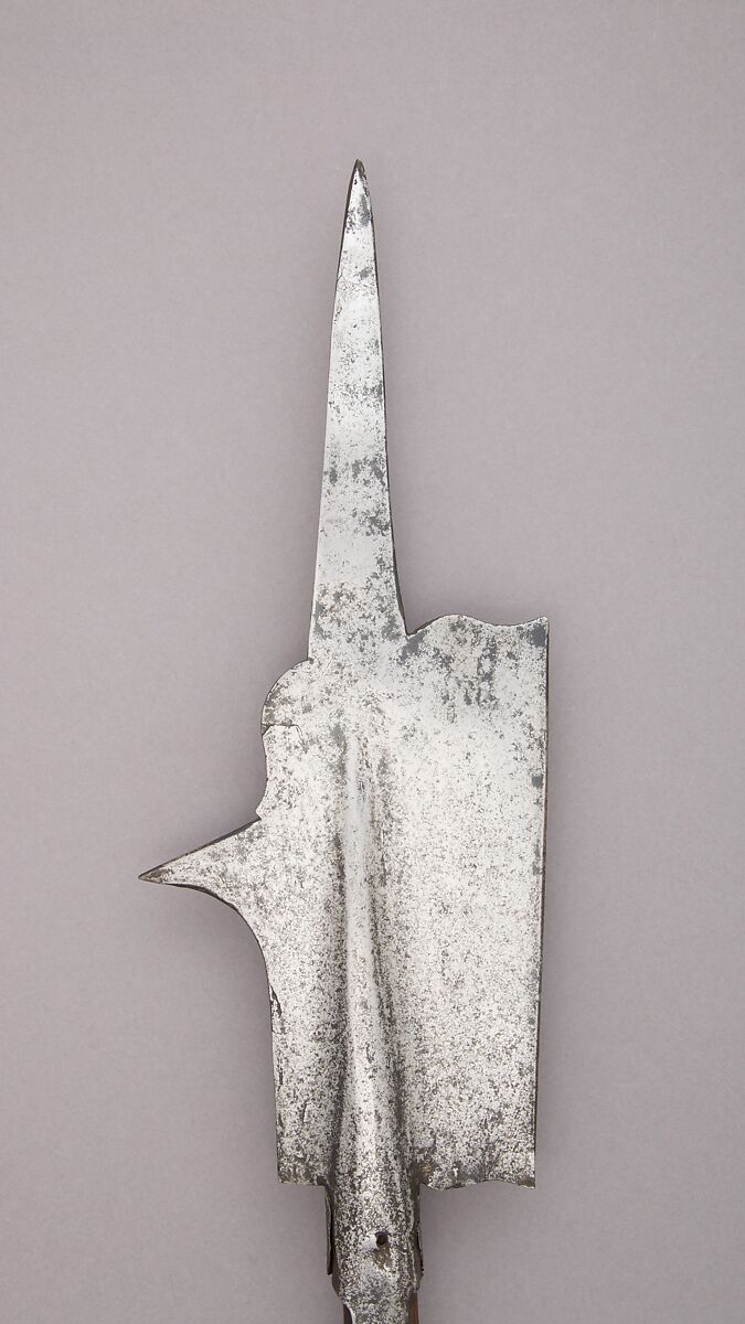 Halberd, Steel, wood, Swiss