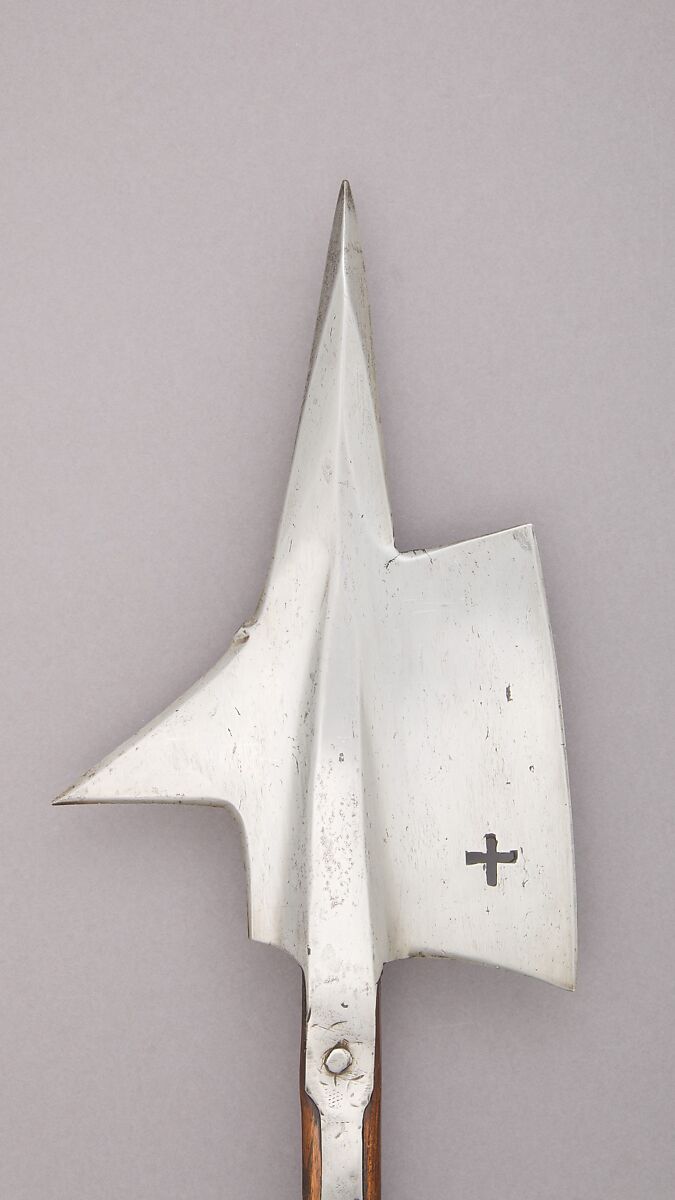 Halberd, Steel, wood, Swiss