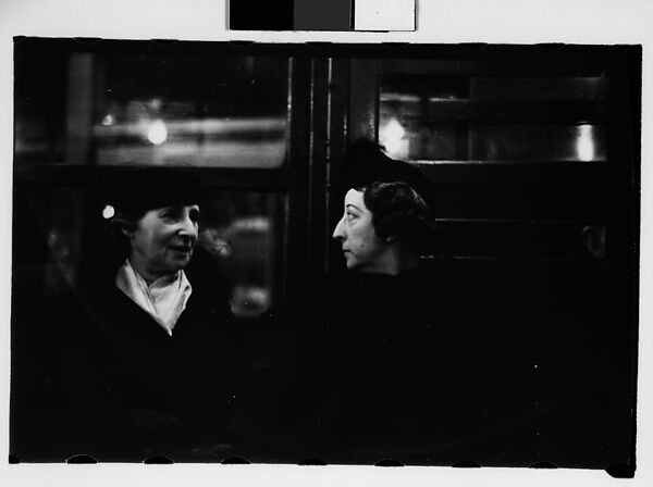 [Five 35mm Film Frames: Subway Passengers, New York City: Two Women, Three Women, One with Child on Lap], Walker Evans (American, St. Louis, Missouri 1903–1975 New Haven, Connecticut), Film negative