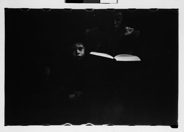 [Five 35mm Film Frames: Subway Passengers, New York City: Mother and Son with Book], Walker Evans (American, St. Louis, Missouri 1903–1975 New Haven, Connecticut), Film negative